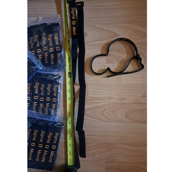 Reusable Fastening Cable Straps and Cable Ties Set 20 Pack 23"x3/4" - Picture 7 of 7